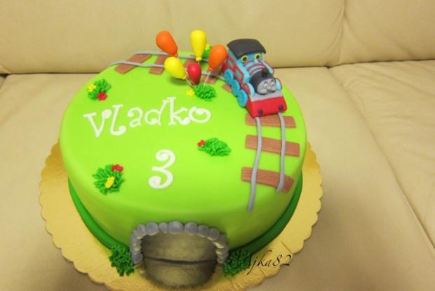vlacik Tomas, torta, Torty autíčka, vláčiky, ajka82, 1