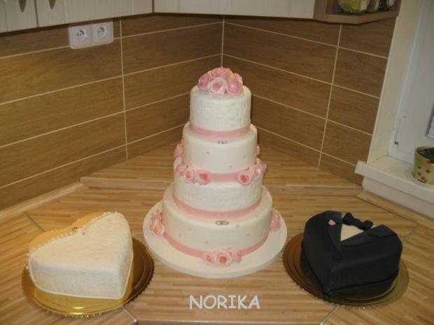 3 spolu, torta, Svadobné torty, norika, 1
