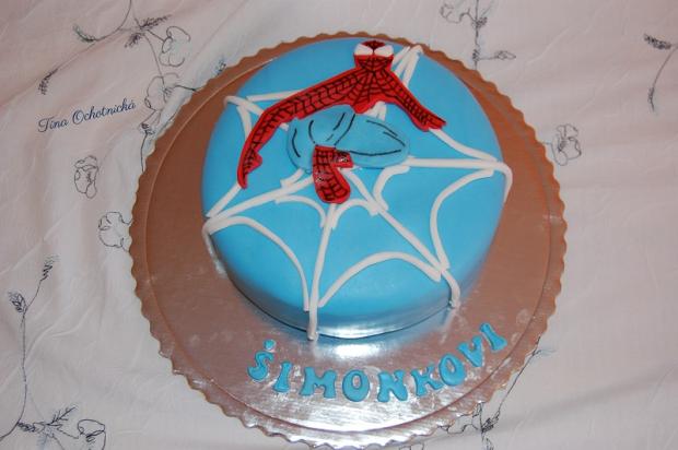 Spiderman, torta, Rozprávkové torty, tina_ochotnicka, 1