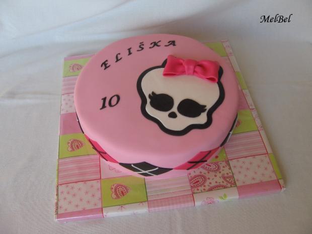 Monster High na želanie, torta, Ostané torty pre deti, melinocka, 1