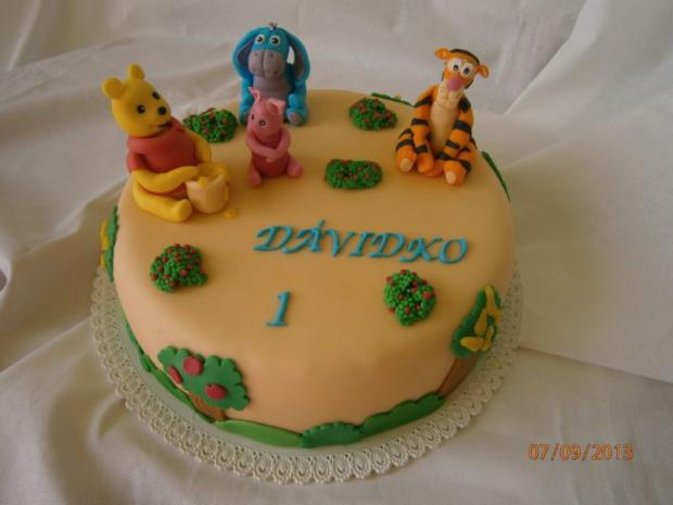 Macko Pu a kamaráti, torta, Rozprávkové torty Macko Pu a kamaráti, torta, Rozprávkové torty, zana79, 1