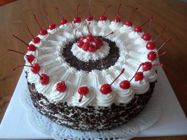 Schwarzwälder torta - 2, torta, Čokoládové torty Schwarzwälder torta - 2, torta, Čokoládové torty, evkala, 1