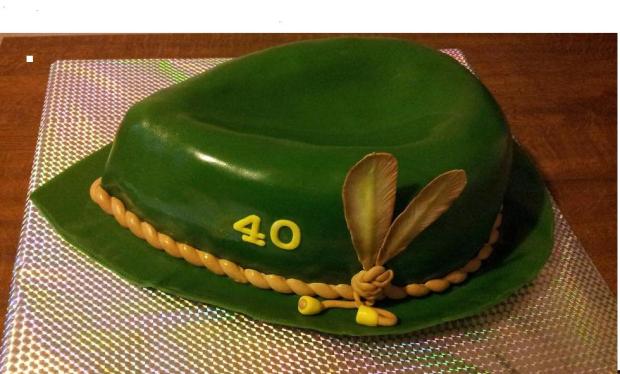 klobúk pre polovníka, torta, Narodeninové torty, MK martina, 1