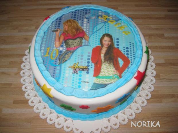 Hannah Montana, torta, Narodeninové torty, norika, 1