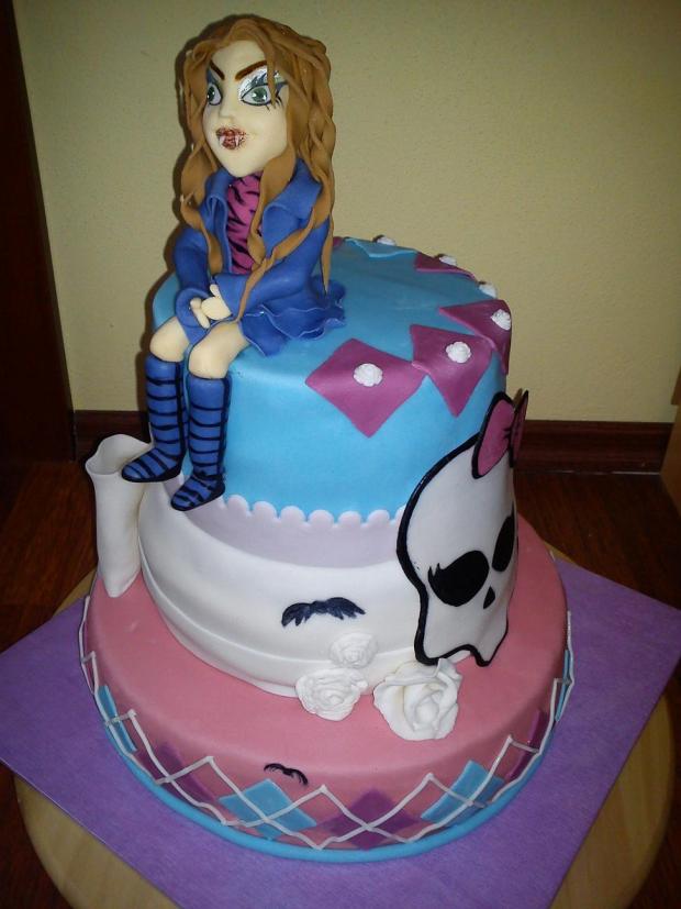 monster high, torta, Torty pre dievčatá monster high, torta, Torty pre dievčatá, Ditulka, 1
