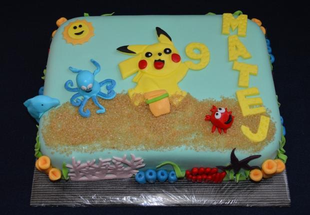 Pikacu II, torta, Rozprávkové torty, martinka016, 1