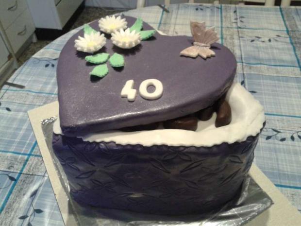 kamarátke na 40, torta, Narodeninové torty, ddada11, 1