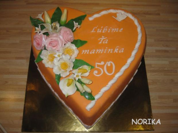 Oranžove srdve, torta, Narodeninové torty Oranžove srdve, torta, Narodeninové torty, norika, 1