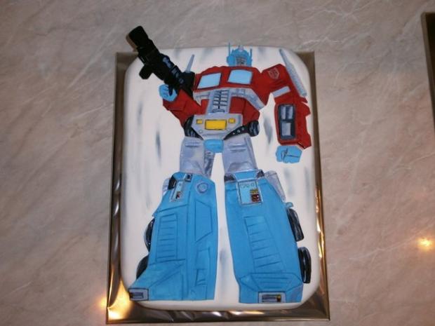 Transformers, torta, Ostané torty pre deti, Iveta Barlíková, 1