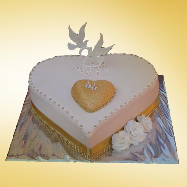 Svadobná, torta, Svadobné torty, silviakukuckova, 1