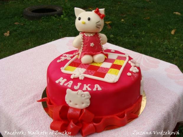 Hello Kitty, torta, Ostané torty pre deti, Zuziv, 1