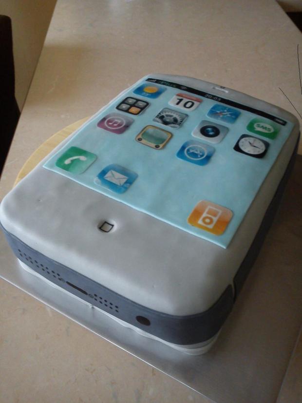 iphone zase, torta, Narodeninové torty, Ditulka, 1