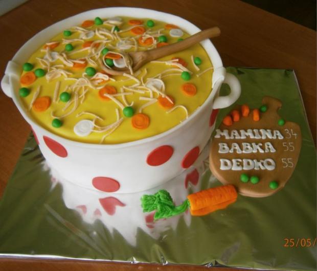 hrniec polievky, torta, Narodeninové torty, zana79, 1