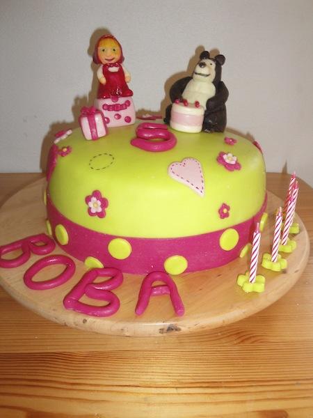 torta Máša a medveď, torta, Rozprávkové torty, matarafka, 1