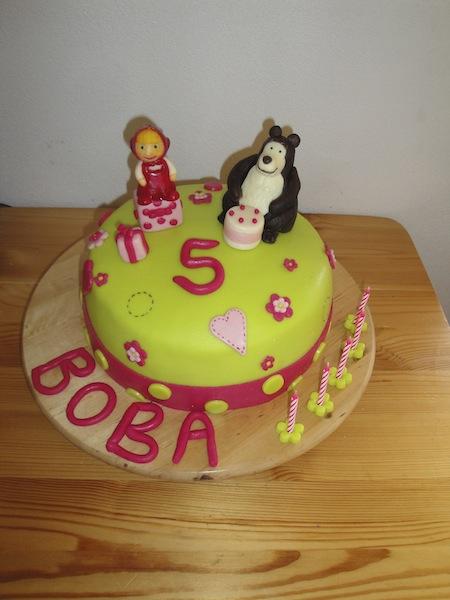 Máša a medveď, torta, Rozprávkové torty, matarafka, 1