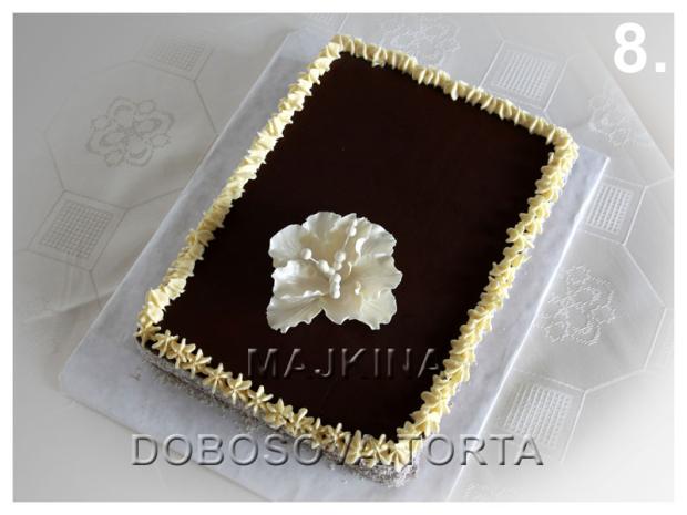 Obdĺžnikova dobošova torta - rezy2, torta, Svadobné torty, DoboskovetortyodMajky, 1