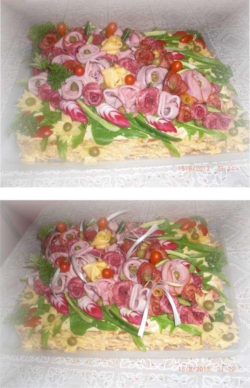 Slaná tortička k narodeninám , torta, Slané torty, Anna Petrova, 1