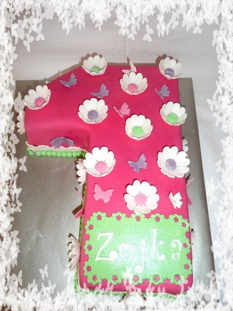 Jednotka :-), torta, Ostané torty pre deti Jednotka :-), torta, Ostané torty pre deti, Sydnuska, 1