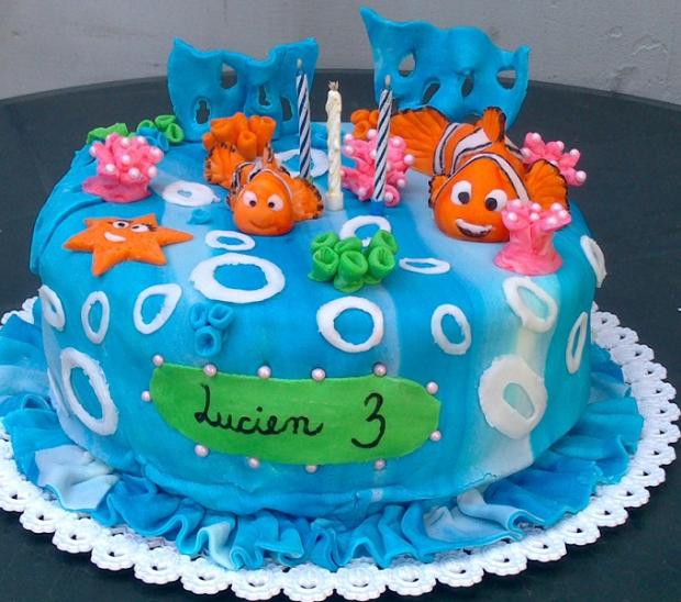 torta nemo, torta, Rozprávkové torty, silviabm, 1