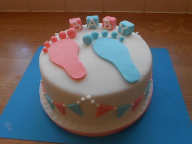 Bude to chlapcek alebo dievcatko? :), torta, Ostané torty pre deti, kristina1, 1