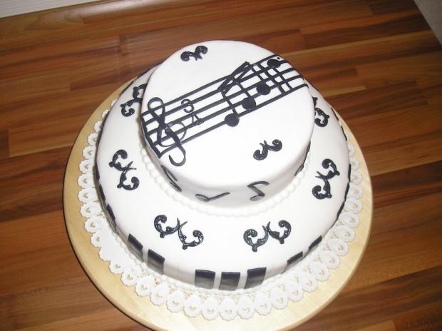 notová torta, torta, Narodeninové torty notová torta, torta, Narodeninové torty, dadika, 1
