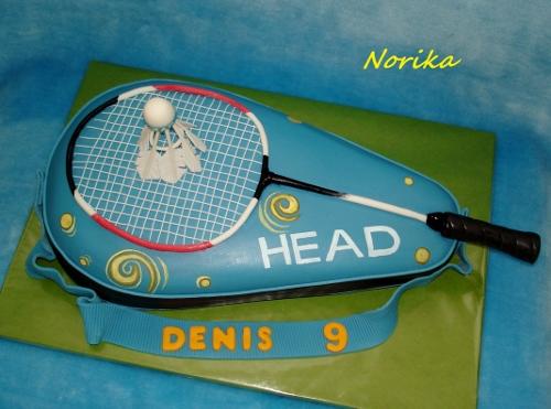 badmintonová raketa, torta, Ostané torty pre deti badmintonová raketa, torta, Ostané torty pre deti, norika1, 1
