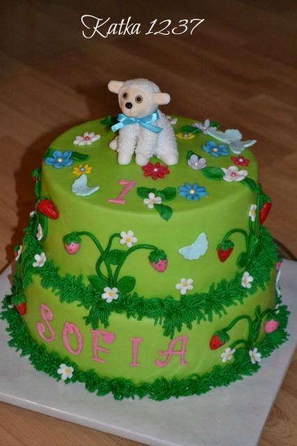 s ovečkou, torta, Ostané torty pre deti s ovečkou, torta, Ostané torty pre deti, katka1237, 1