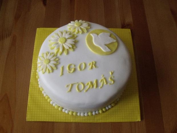 na birmovku, torta, Torty na cirkevné sviatky, julinka, 1