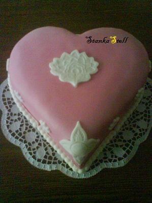 Srdiečko, torta, Narodeninové torty, StankaStell, 1