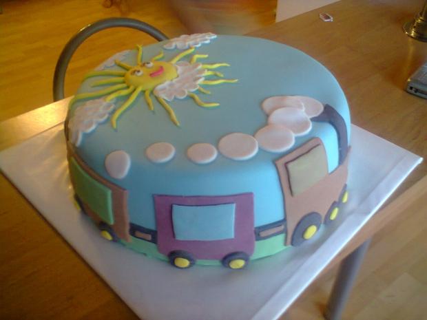 Bezlepkova, torta, Torty autíčka, vláčiky, Hela Nemethova, 1