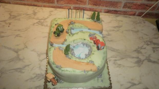 traktory, torta, Torty autíčka, vláčiky, SILWIA 21, 1