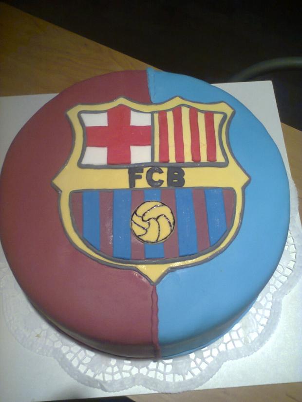 FCB, torta, Športové torty, Hela Nemethova, 1