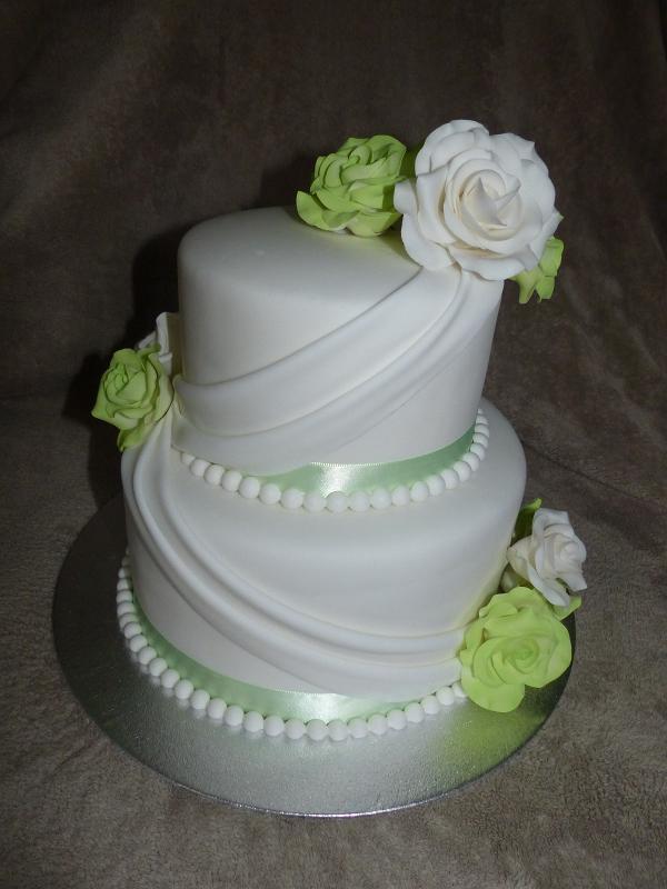 svadobná s ružami, torta, Svadobné torty svadobná s ružami, torta, Svadobné torty, Anna Š., 1