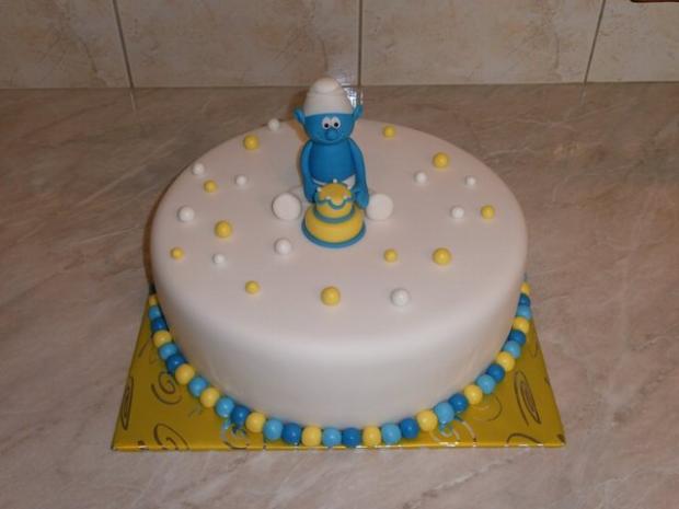 Šmolko, torta, Rozprávkové torty Šmolko, torta, Rozprávkové torty, Iveta Barlíková, 1