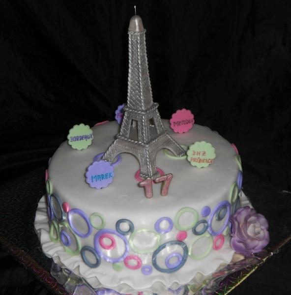 eiffelovka, torta, Narodeninové torty eiffelovka, torta, Narodeninové torty, majap, 1