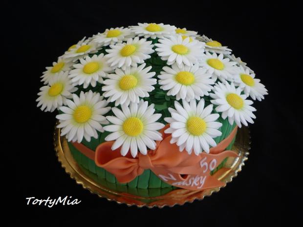 Margarétková , torta, Narodeninové torty, TortyMia, 1