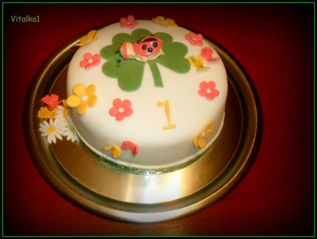pre Esterku k prvým narodeninkám, torta, Ostané torty pre deti, Viktoria Lukackova, 1