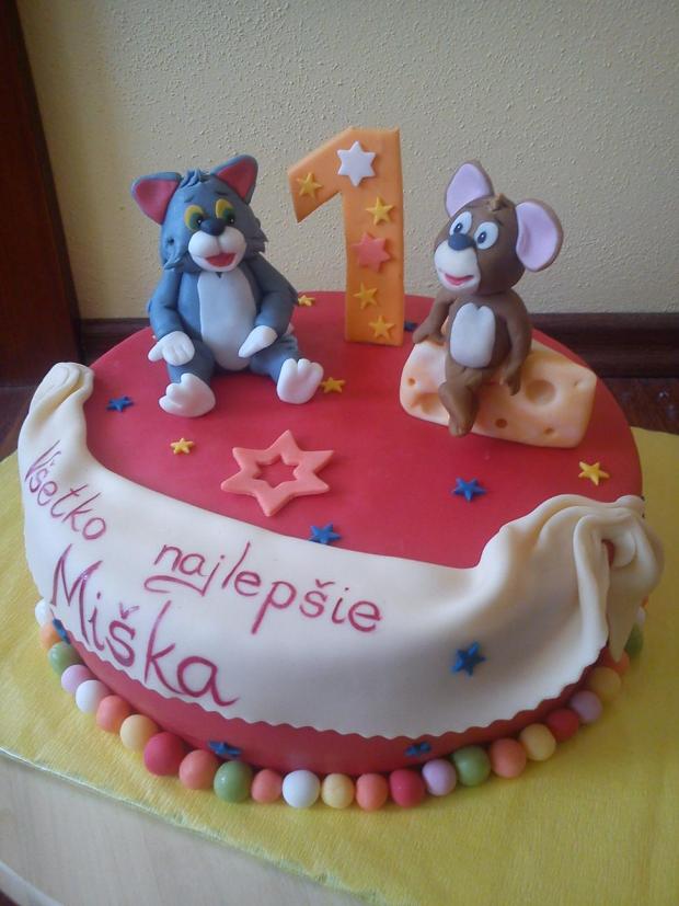 Tom a Jerry, torta, Rozprávkové torty, Ditulka, 1