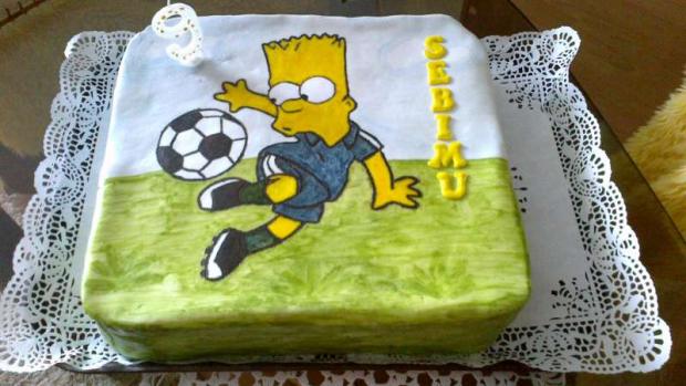 Bart Simpson, torta, Ostané torty pre deti, Stanislavka, 1