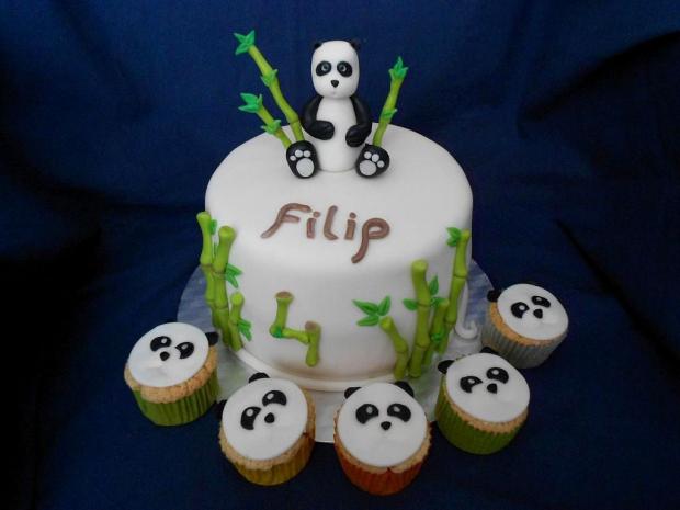 Panda, torta, Torty so zvieratkami Panda, torta, Torty so zvieratkami, anibas, 1