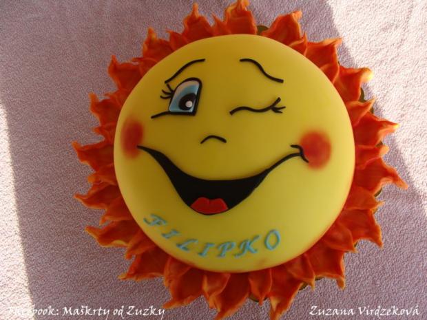 slniečko na narodeniny, torta, Ostané torty pre deti slniečko na narodeniny, torta, Ostané torty pre deti, Zuziv, 1