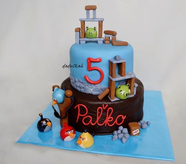 Angry Birds, torta, Ostané torty pre deti Angry Birds, torta, Ostané torty pre deti, dadulkah, 1