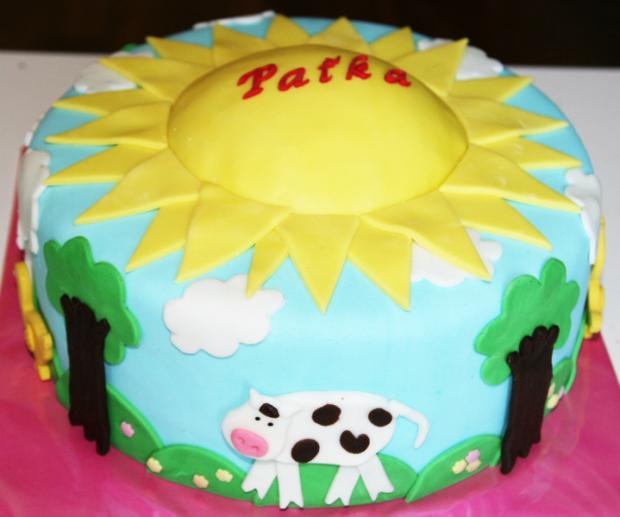 So slnieckom , torta, Ostané torty pre deti, Spagi, 1