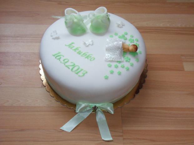 krstinová, torta, Torty na krstiny, Julka2119, 1