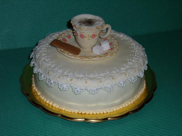 s kávou, torta, Narodeninové torty s kávou, torta, Narodeninové torty, mariaJ, 1