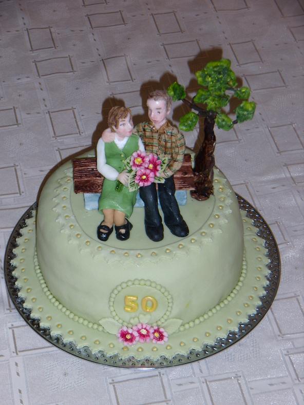 Spoločných 50 rokov, torta, Netradičné torty Spoločných 50 rokov, torta, Netradičné torty, mariaJ, 1