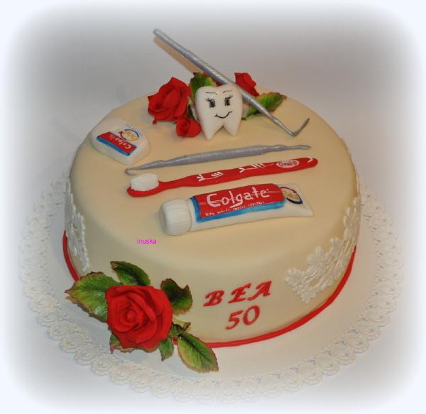 pre zubárku, torta, Narodeninové torty, inuska, 1