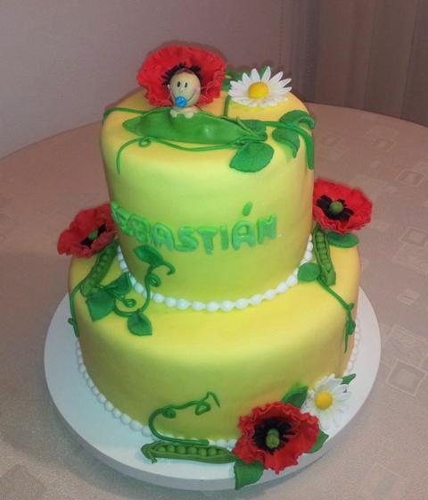 Krstinová pre Sebastiána, torta, Torty na krstiny Krstinová pre Sebastiána, torta, Torty na krstiny, milka1957, 1