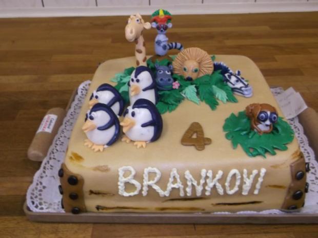 torta pre deti, torta, Torty so zvieratkami, Cukraren Jadranka, 1