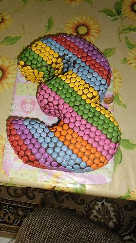 lentilková trojka, torta, Ostané torty pre deti lentilková trojka, torta, Ostané torty pre deti, Ivka29, 1